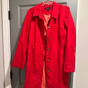 Women's Lands End raincoat